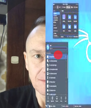 Portret Macieja w stylu Terminator